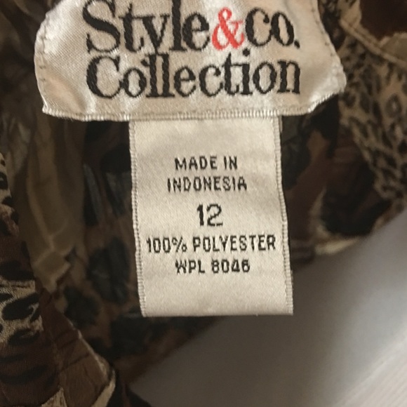 Multi Pattern Blouse - Picture 3 of 4